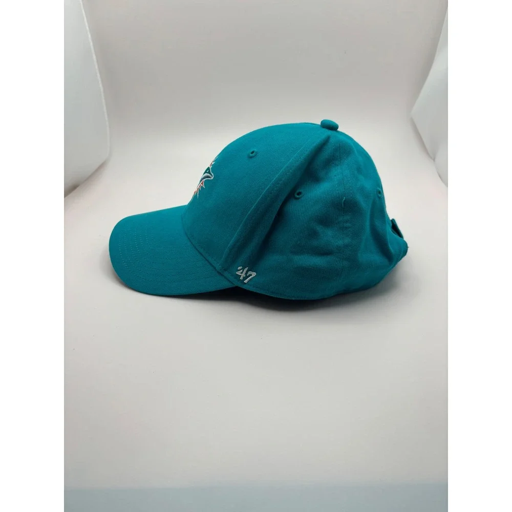 47 Brand Miami Dolphins Kids Hat Teal NFL Adjustable Baseball Cap